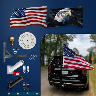 Skip Bedell’s Outrigger Home & Go Kit - Atlantic Flagpole